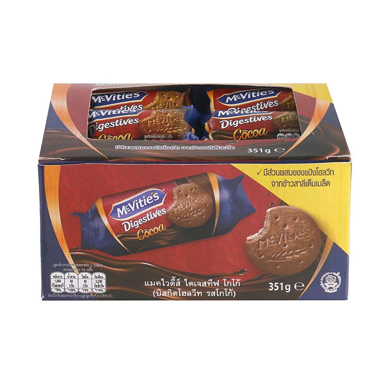 Mcvities Biscuit Digestive Cocoa 29.25g x12