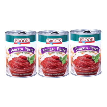 BROOK [pack 3] Tomato Puree 550g