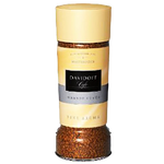 A cup of Davidoff Fine Aroma Coffee in a white mug, showcasing rich, aromatic brewed coffee on a wooden surface.