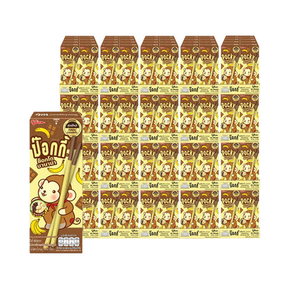 Pocky Choco Banana 10 Pcs X 20 Packs 25g