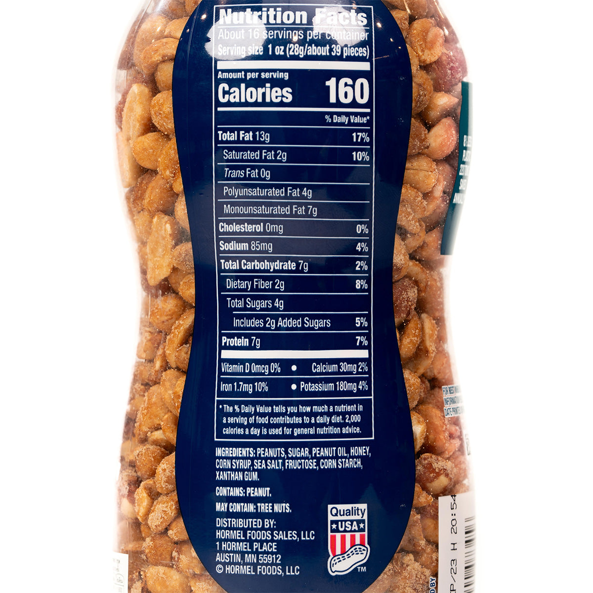 Planters Dry Honey Roasted Peanuts