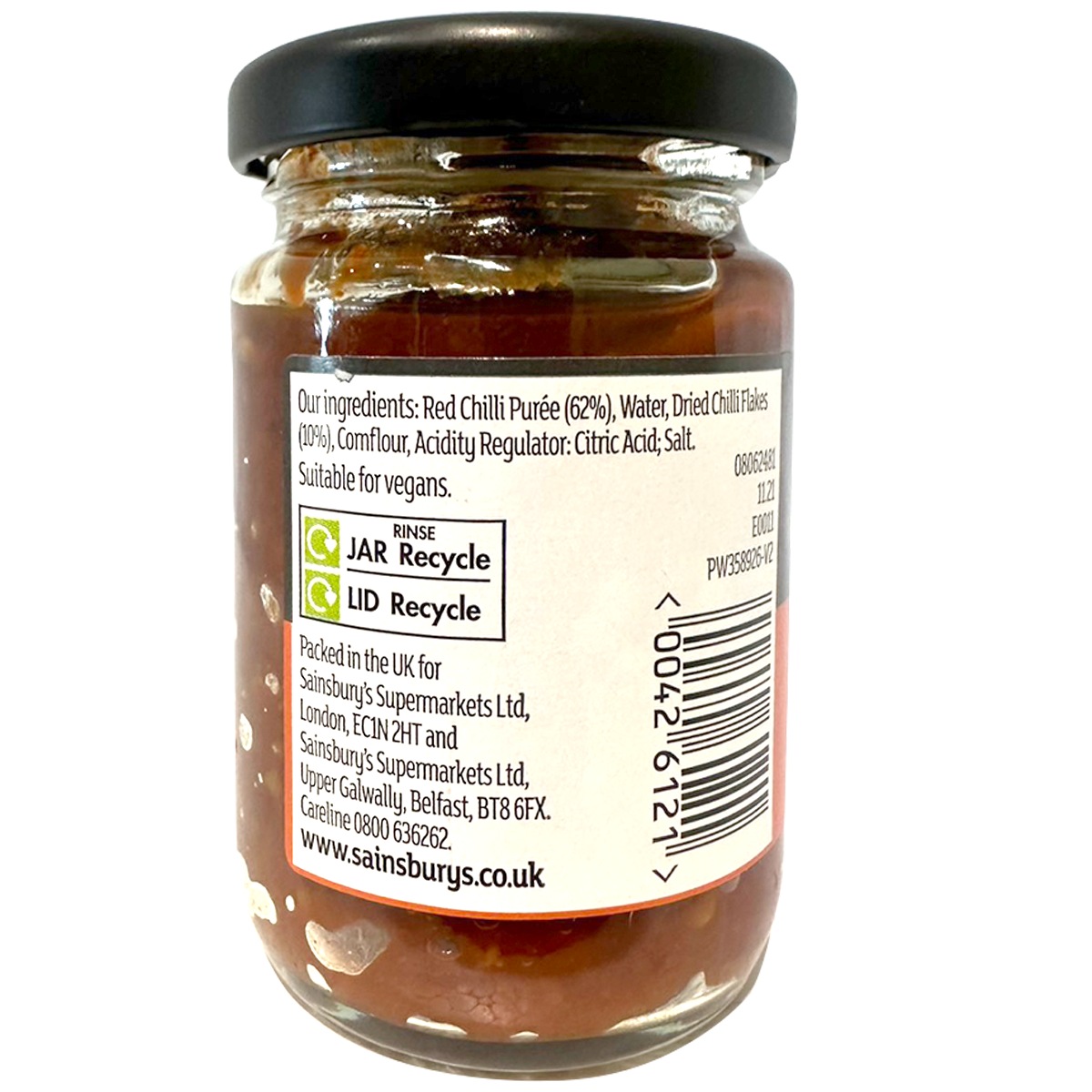 Sainsbury's Itc Chille Paste