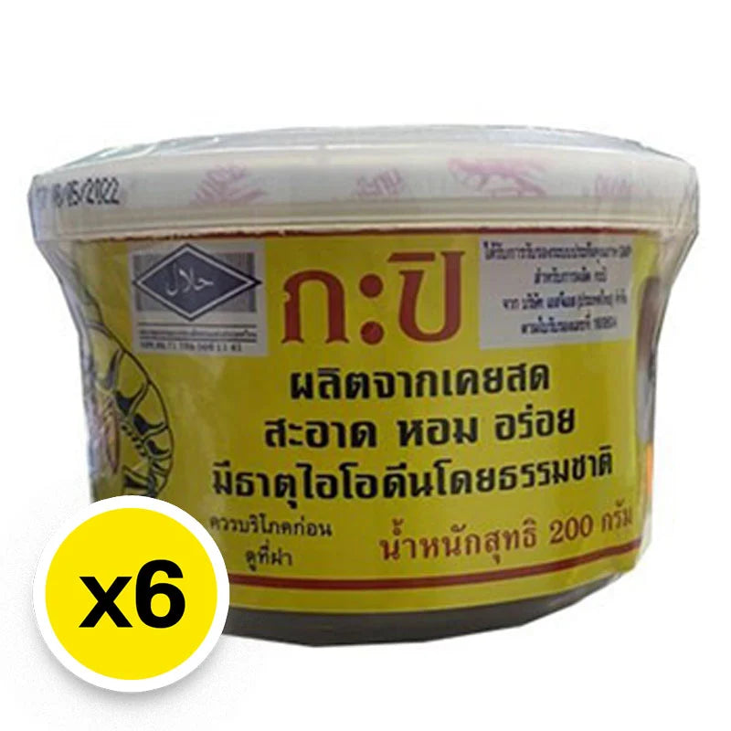 Kung Thai Thai Shrimp Paste 200g x6