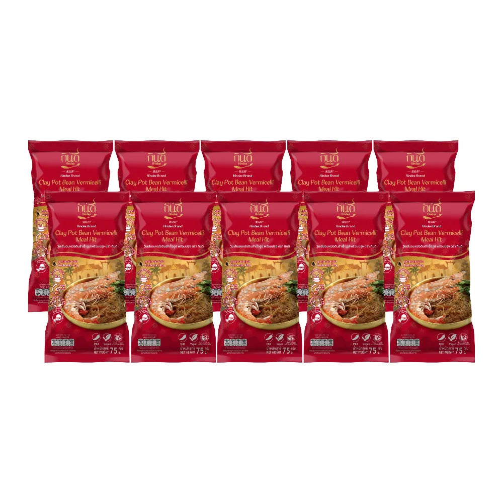 KINDEE Kin Dee Baked Glass Noodles In Clay Pot 75g