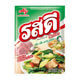 Rosdee pork seasoning powder in a 1.5 kg container, showing the spice blend used for flavorful pork dishes.