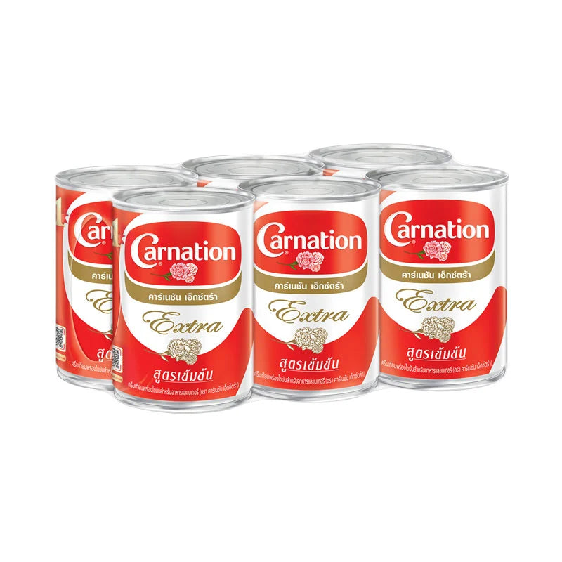 Carnation Extra Half Unsweet Creamer 385g x6