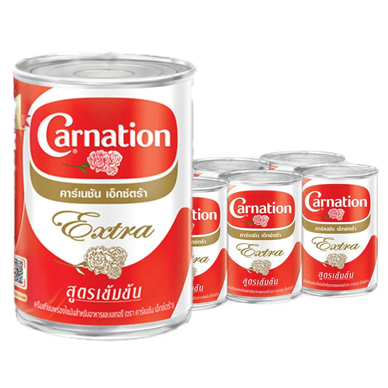 CARNATION Extra Half Unsweet Creamer 385g x6