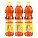 Three 700 mL bottles of COOK&LOBSTER Fish Sauce in clear PET bottles with red caps, labeled with product details.