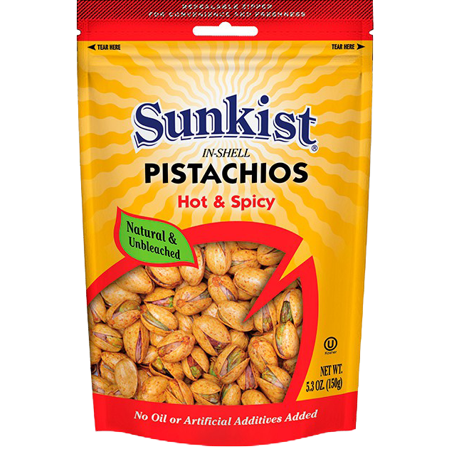 Sunkist Hot & Spicy Pistachios
