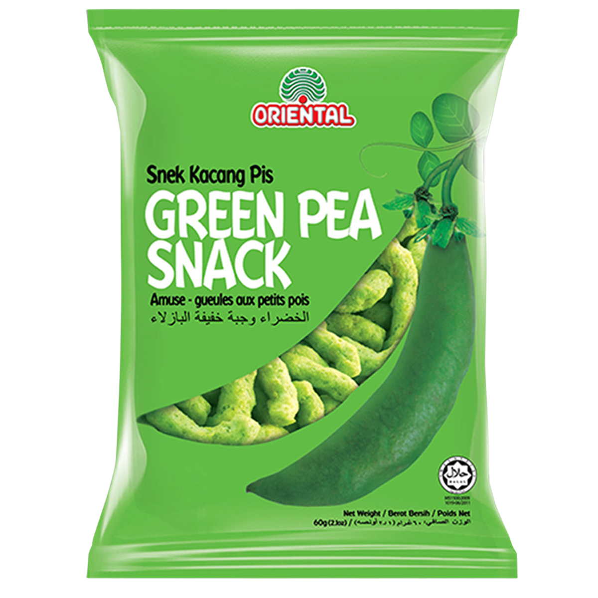 Oriental Greenpea Snack