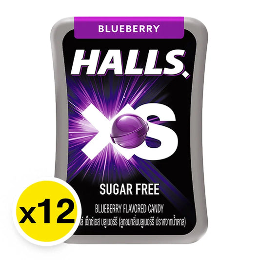 Halls XS Blueberry 12g x12