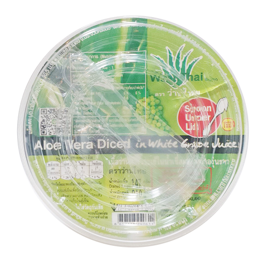 Waanthai Aloe Vera Diced In White Grape