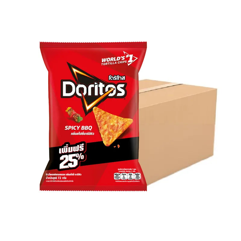 DORITOS SPICY BBQ 72g x22
