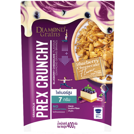 Diamond Grains Granola Prex Crunchy Blueberry Cheesecake
