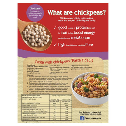 San Remo Chickpeas Spirals