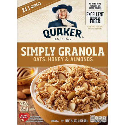 Quaker Simply Granola Honey & Almond Flavor