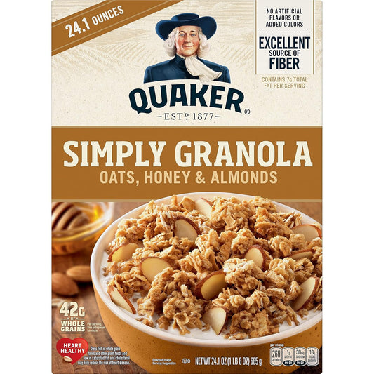 Quaker Simply Granola Honey & Almond Flavor
