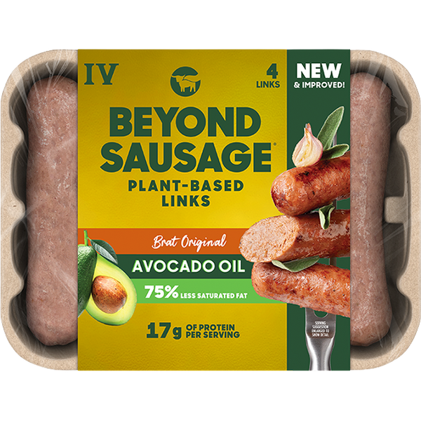 Beyond Meat Plant-Based Links Sausage Brat Original