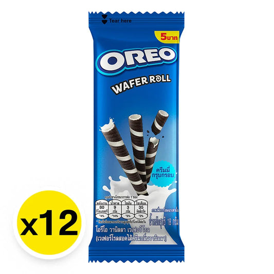 Oreo Wafer Vanilla 18g x12