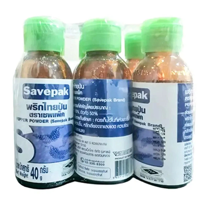 Savepak Ground Pepper 40g x6