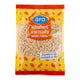 A close-up of ARO sliced almond seeds in a 500g package, showing the sliced almond pieces with a light brown color.