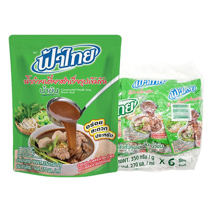 Fathai Concentrated Noodle Soup 350g x6