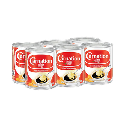 Carnation Sweetened Beverage Creamer 388g x6