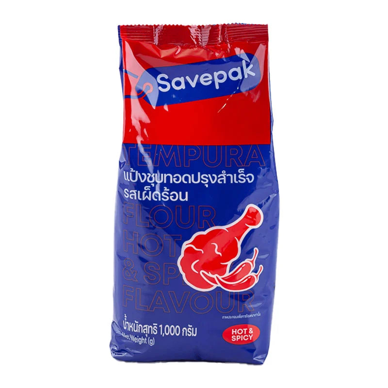 Savepak Tempura Flour Hot & Spicy Flavor 1kg