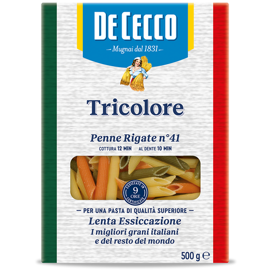 De Cecco Penne Rigata Tricolore No41