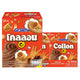 COLLON Ovaltine Biscuit Roll 41g pack, showing multiple individually wrapped chocolate-flavored biscuit rolls.