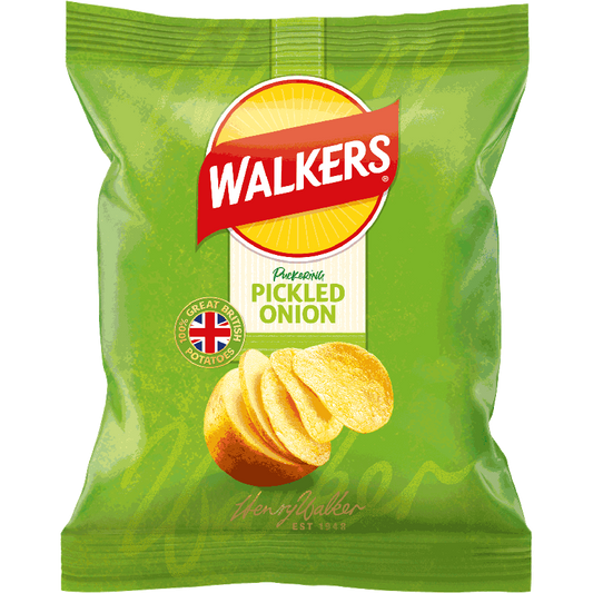 Walkers Pickled Onion Crisps