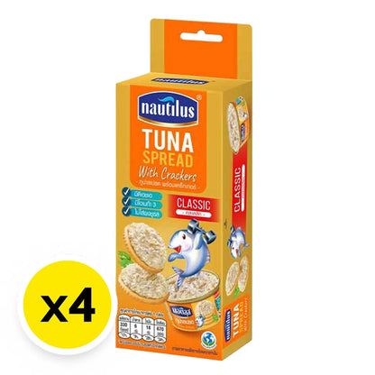 Nautilus Tuna Spread With Cracker 85g x4