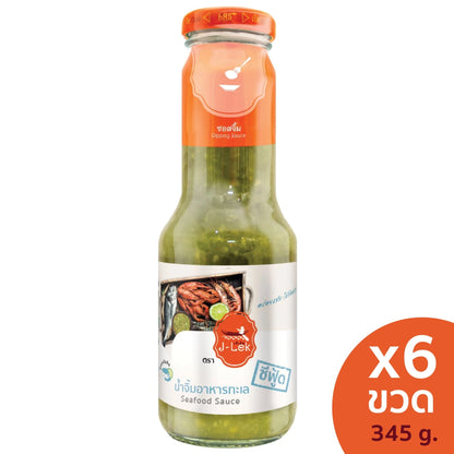 J-lek Jae Lek Seafood Sauce Glass Bottle Bottles 345g
