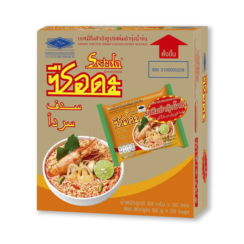 SERDA Instant Noodle Tom Yum Kung Namkon 60g x30