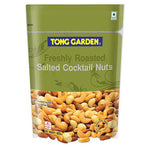 Tong Garden Cocktail Nut 400g pack featuring a variety of mixed roasted and salted nuts in a clear snack bag.