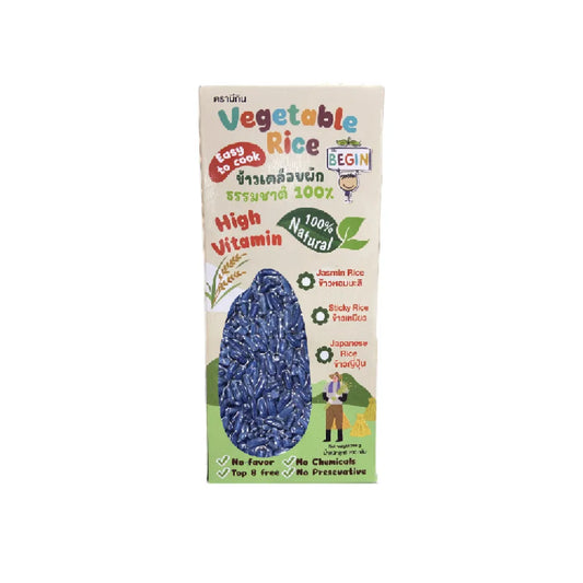 Begin Baby Jasmine Rice Coated With 100% Natural Vegetables 200g