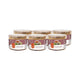 Six jars of J-LEK Shrimp Chili Paste in 40g plastic containers, featuring vibrant red chili and shrimp ingredients.