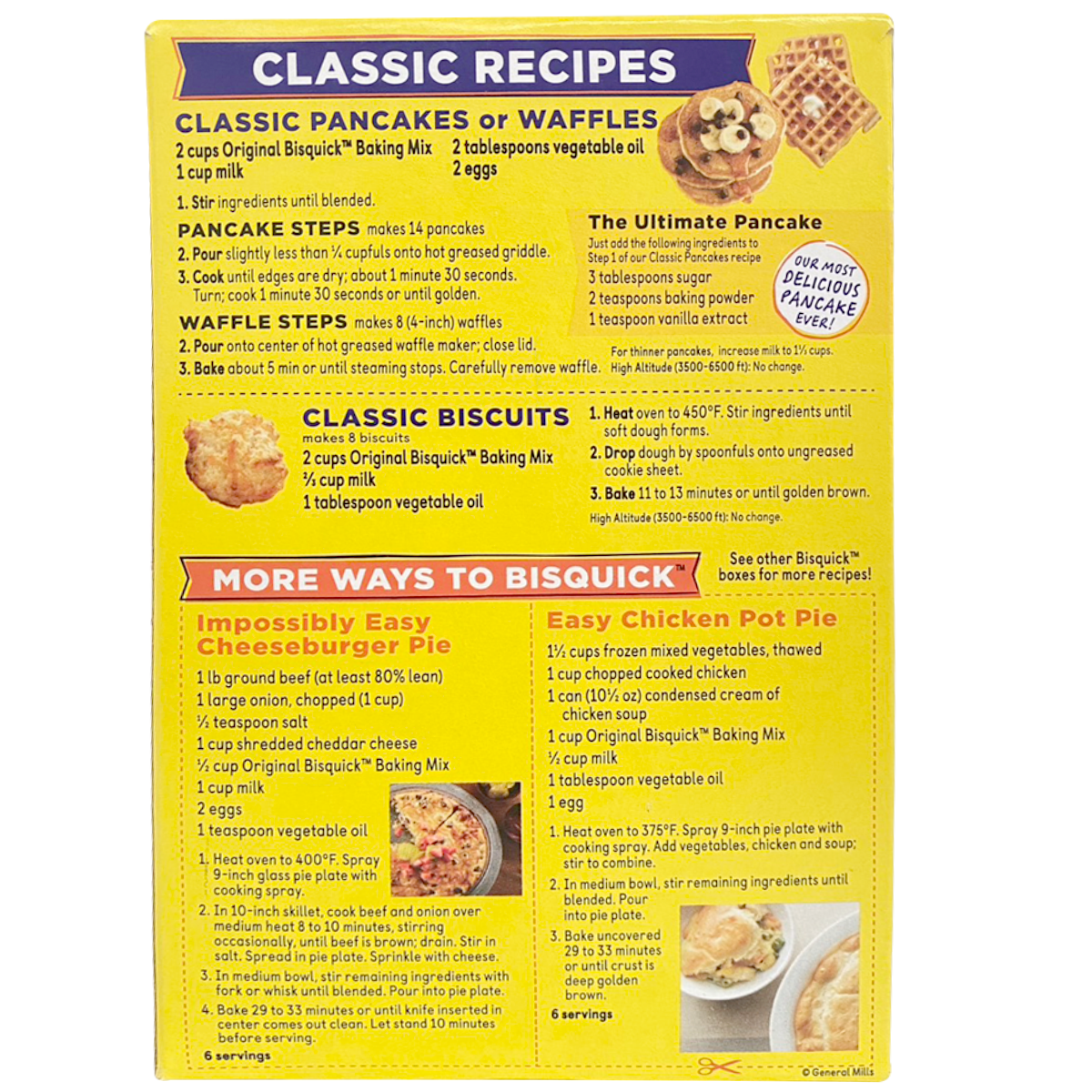 Betty Crocker Bisquick Pankcake And Baking Mix