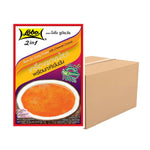 Lobo Two-in-One Curry Paste box, dry grocery product featuring a colorful label with images of spices and curry dishes.