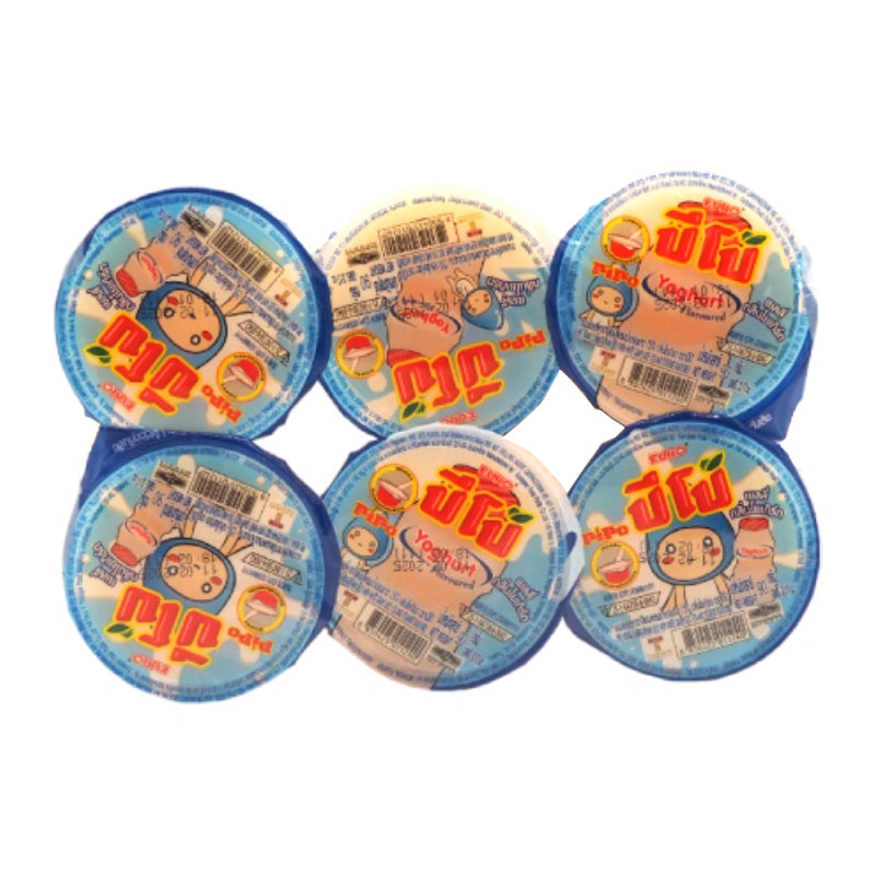 Pipo Jelly Yogurt 90g x6