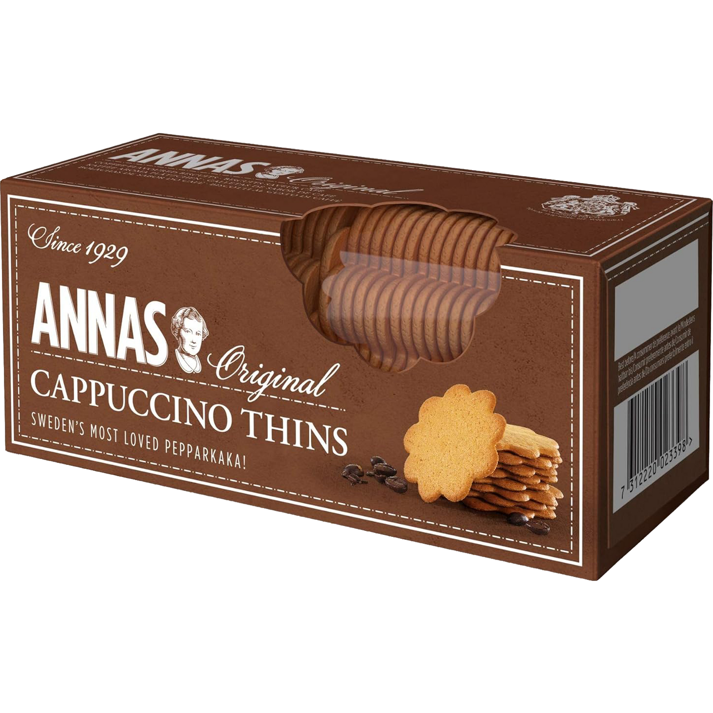 Annas Cappuccino Thins Biscuits