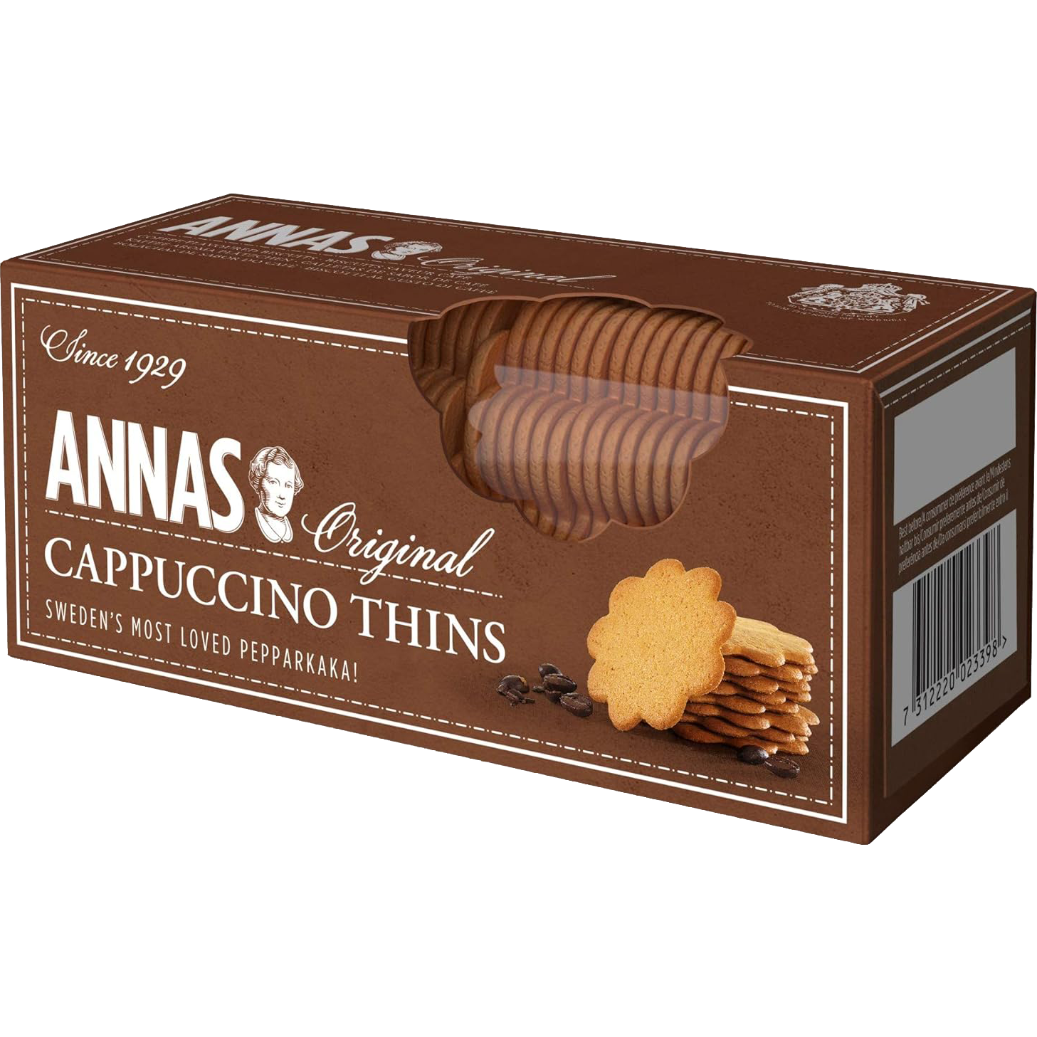 Annas Cappuccino Thins Biscuits
