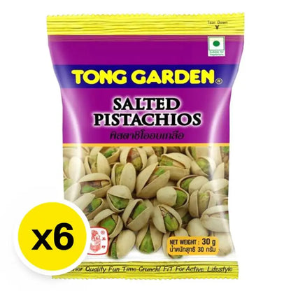 Tong Garden Salted Pistachios 30g x6