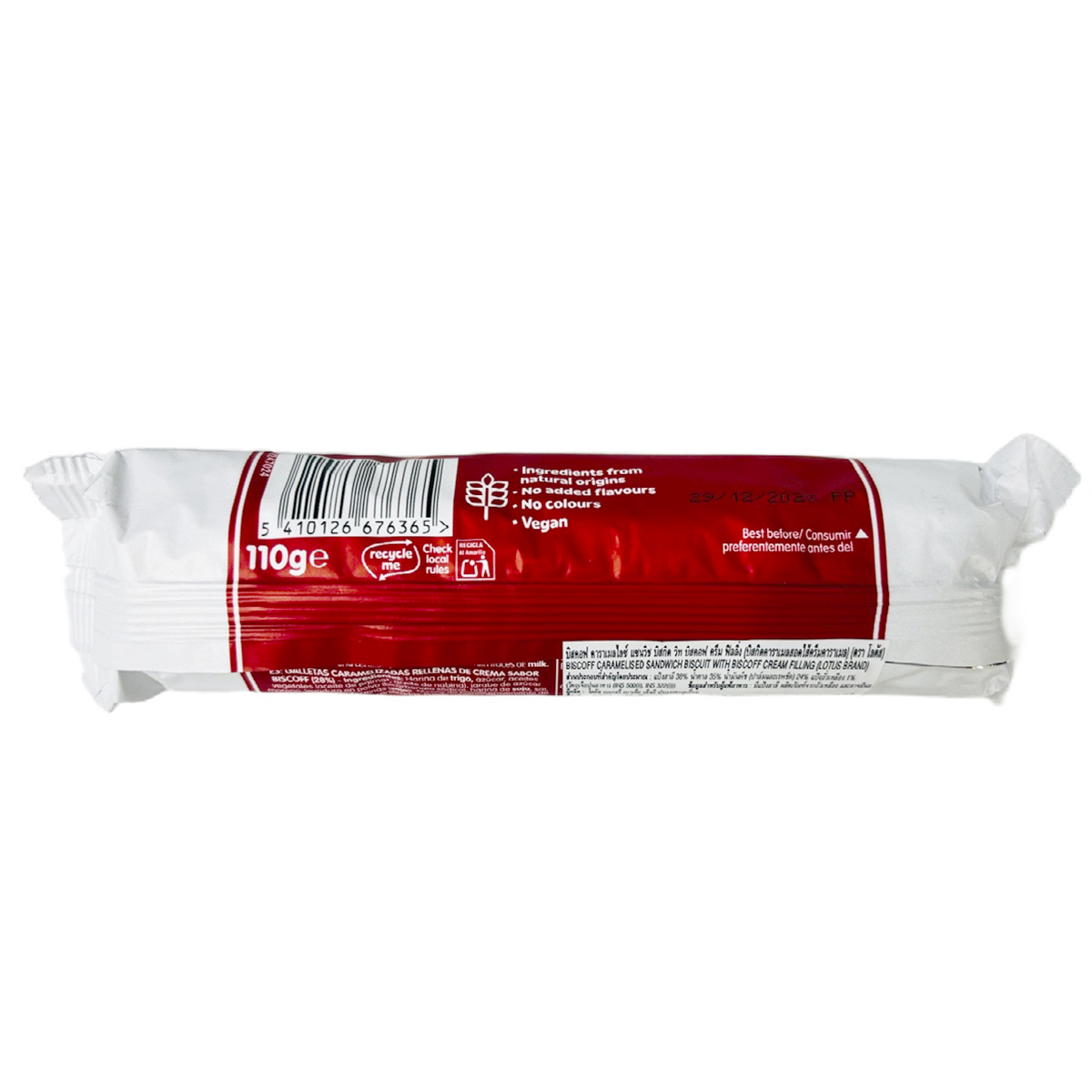 Lotus Biscoff Biscuit Sandwich Cream Flavor