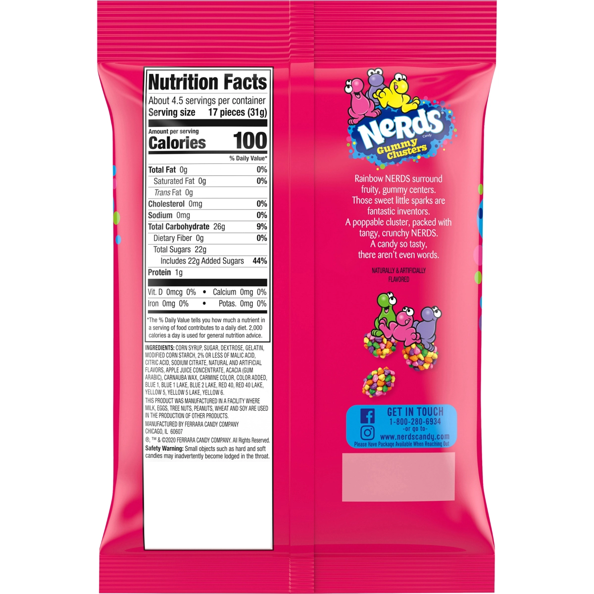 Nerds Gummy Cluster Rainbow