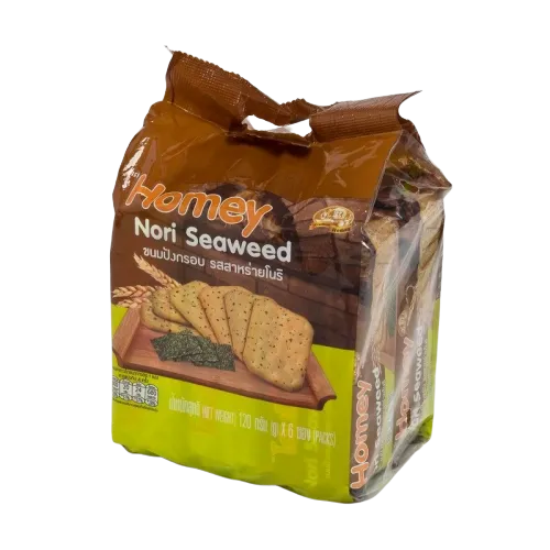 Homey Cracker Seaweed Flavored 6 Pcs 120g