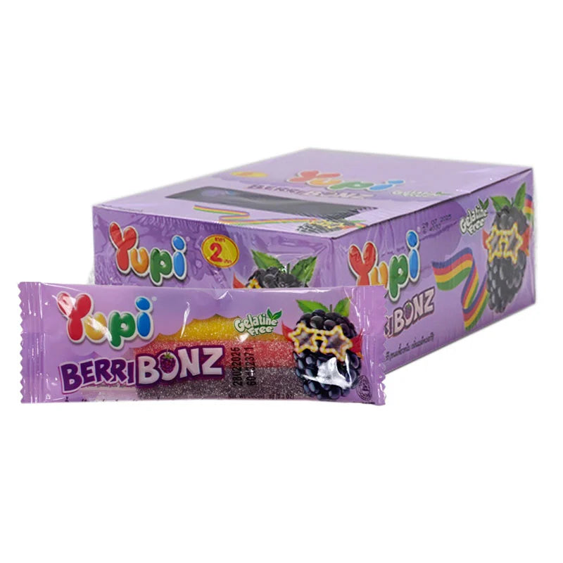YUPI Berribonz Blackberry 24 Pcs 8g