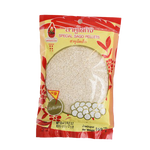 Daikichi Special Sago Pellets small in clear container, used for cooking and desserts, from the Daikichi grocery brand.