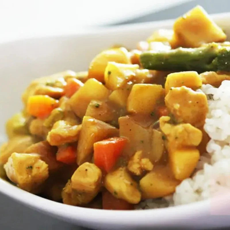 S & B Curry Sauce With Vegetable Ready Made Potatoes