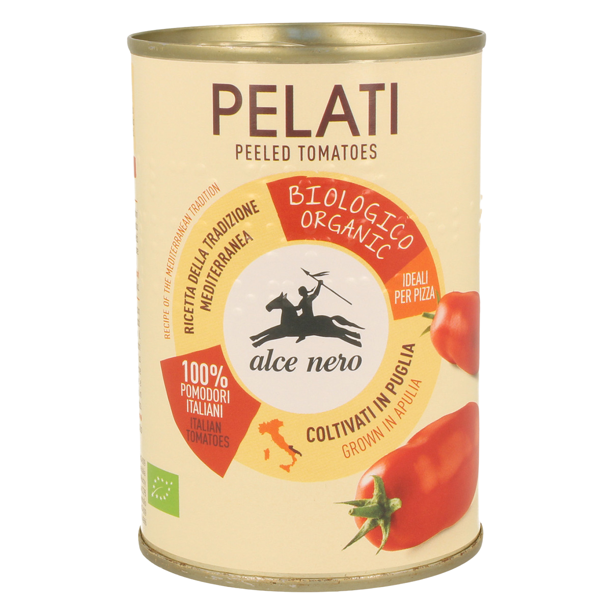 Alce Nero Organic Whole Peeled Tomatoes